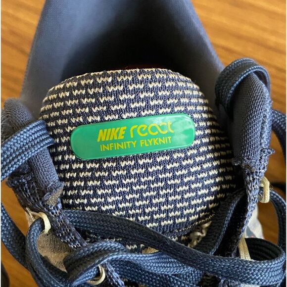 Nike - Infinity React Flyknit ‘Denim’ Running Shoes 06.1972 - Men’s size 13 - Picture 8 of 16